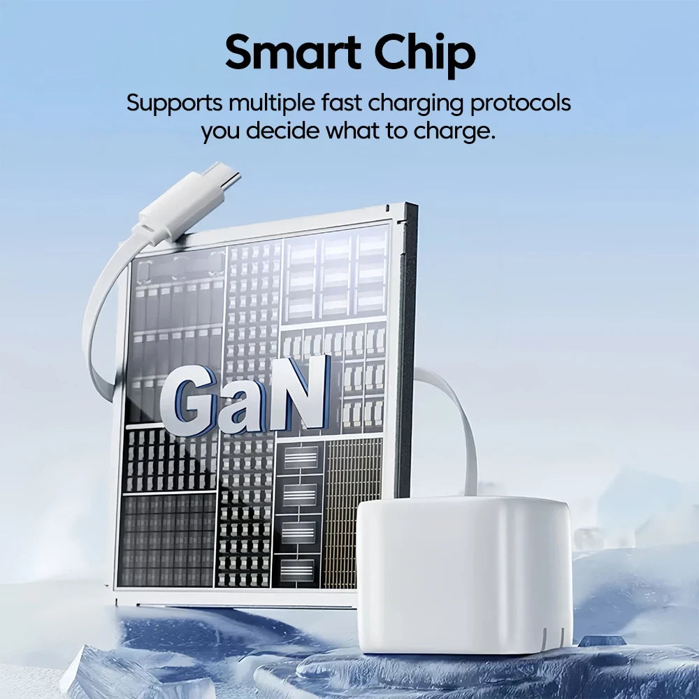 Retractable Fast Charging Adapter