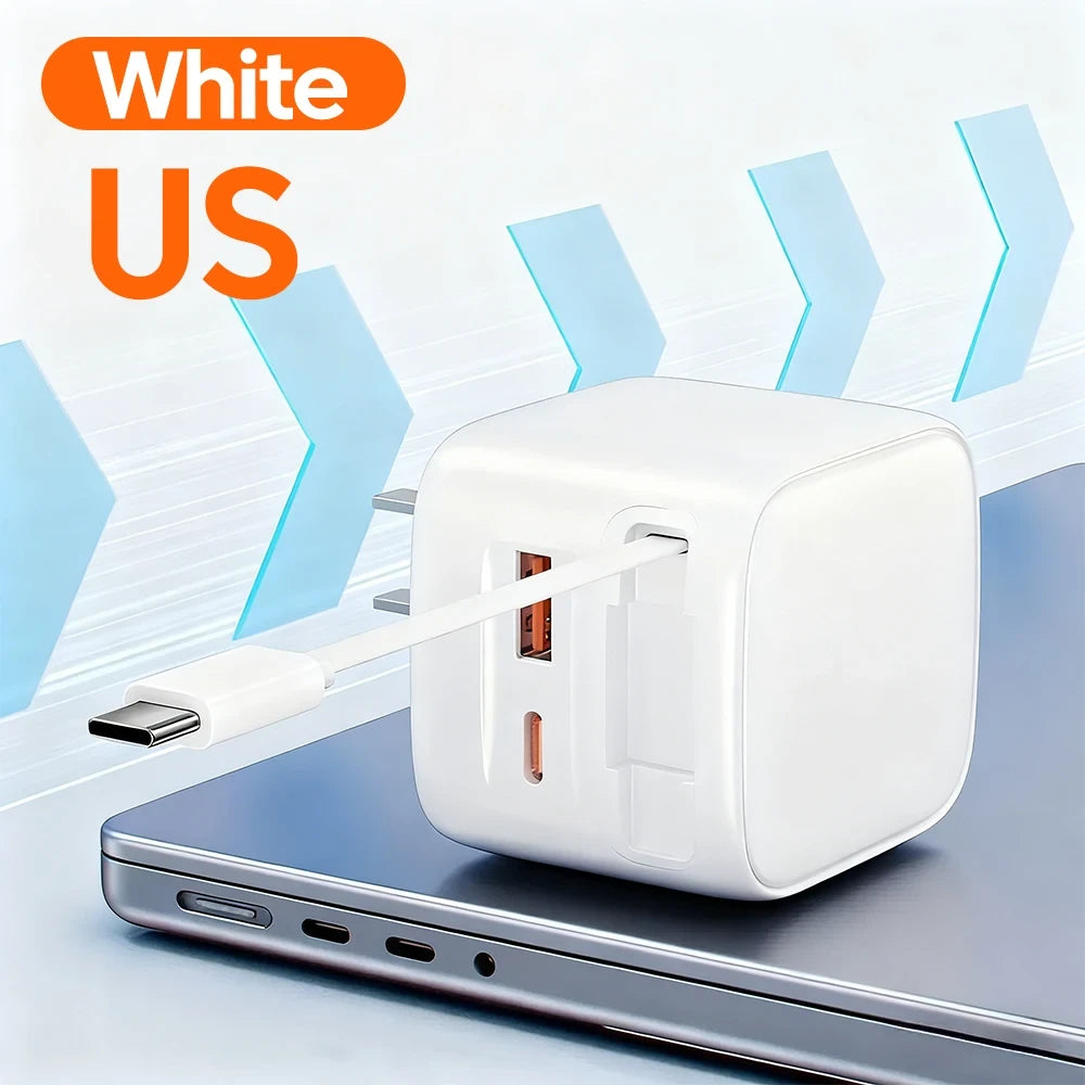 Retractable Fast Charging Adapter