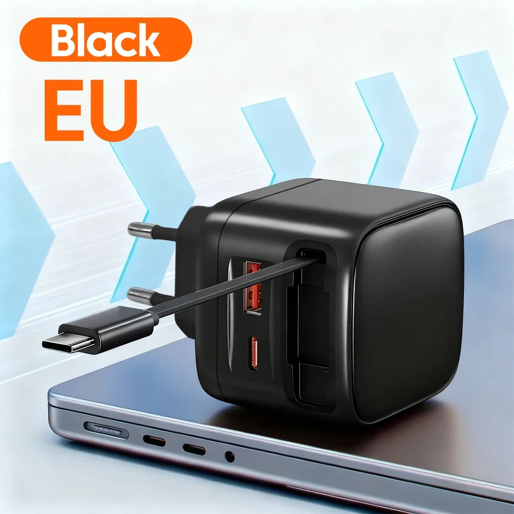 Retractable Fast Charging Adapter