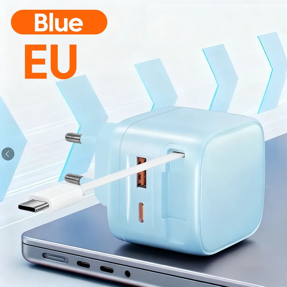 Retractable Fast Charging Adapter