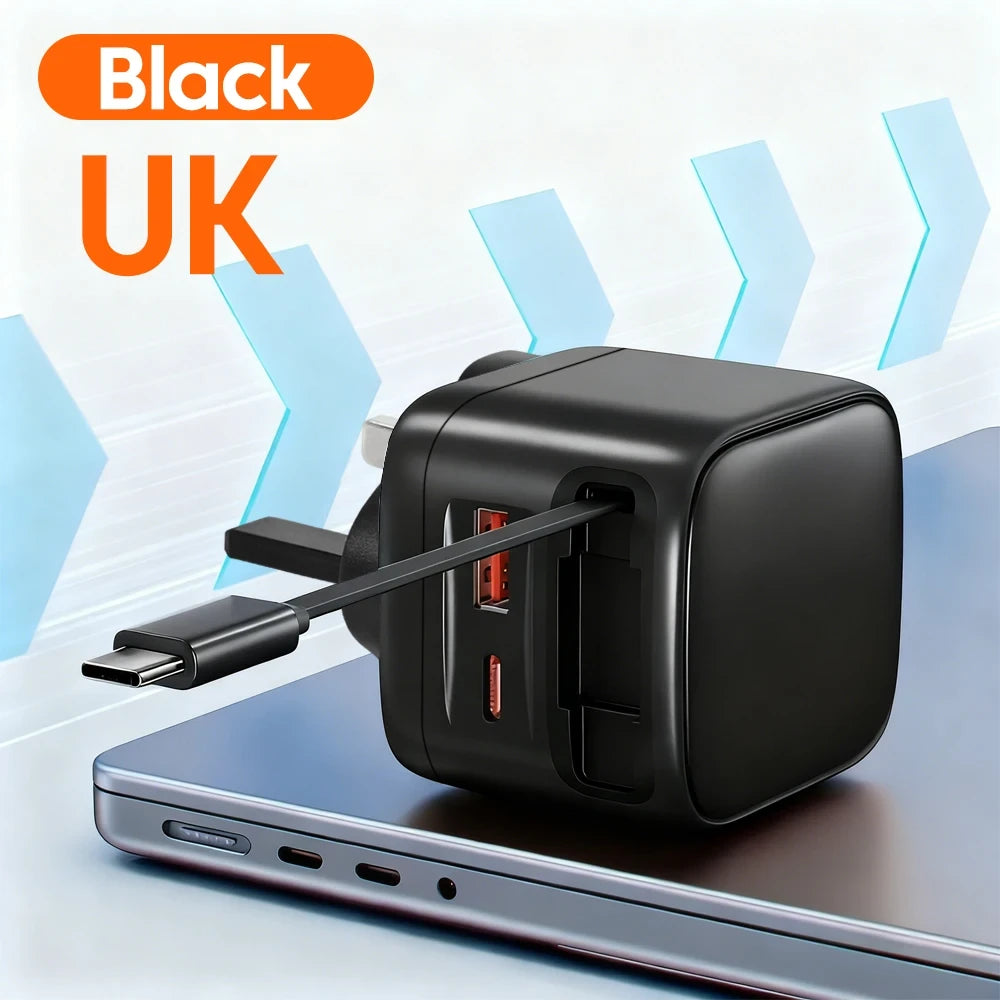 Retractable Fast Charging Adapter