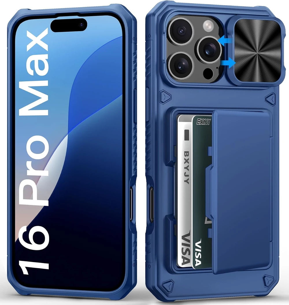 BXYJY iPhone 16 Pro Max Wallet Case