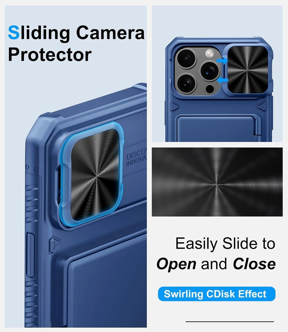 BXYJY iPhone 16 Pro Max Wallet Case